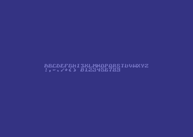 Epyx Fontpack - 1x1 Font