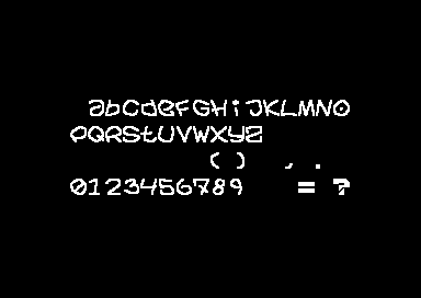 Kalsongdata 3 Invitation - 2x2 Font