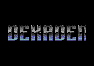 Assembly 2012 Oldschool Democompo Invitation - Dekadence Logo