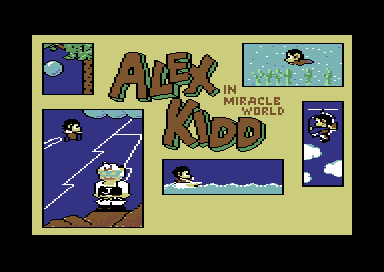 Alex Kidd - Panels