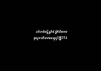 Coma Light 10 - 1x2 Font