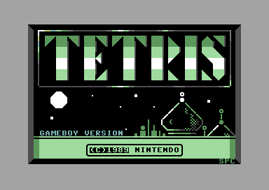 GB Tetris Title Screen